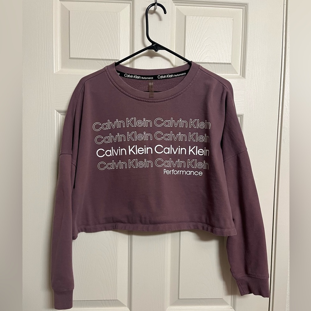 Calvin Klein Cropped Crewneck